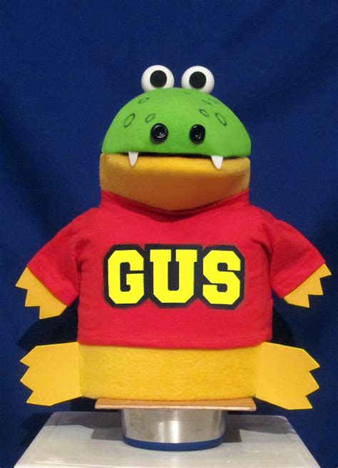 Gus the Gummy Gator Puppet. Original puppet as seen on | Etsy