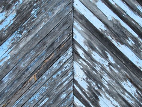 Faded Blue Wood Wall Free Stock Photo - Public Domain Pictures