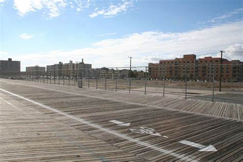 Long Beach New York Boardwalk Stock Photo - Download Image Now - iStock