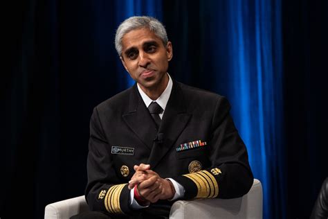 Photo | U.S. Surgeon General Dr. Vivek Murthy seated in chair | UCLA