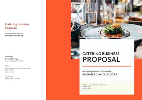 Catering Proposal - 16+ Examples, Format, How To Write, Pdf