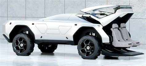 Pandemax Vehicle Concept Shames R1T and Cybertruck With Capable Off-Road Design - autoevolution