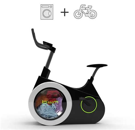 Bike Washing Machine : Wash Your Clothes While Riding The Stationary Bike - Tuvie Design