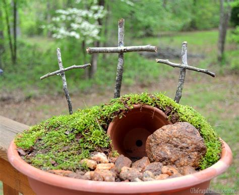 Easter Garden tutorial (Empty tomb garden)