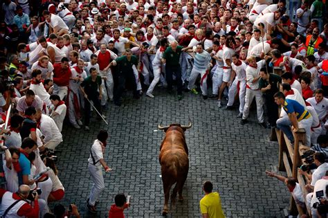 4 hurt during first day of bull run in Spain