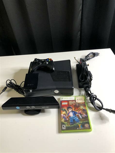 Microsoft Xbox 360 - Kinect - Slim Black - 250GB Console And Controller ...