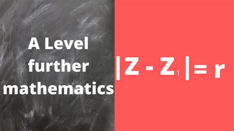 How to plot loci on an Argand diagram || A Level Further Mathematics - YouTube