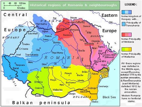 Historical regions of Romania | Maps & Graphs | Pinterest