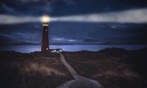 Lighthouse at Night Wallpapers - Top Free Lighthouse at Night ...