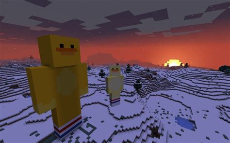 Duck statue Minecraft Blog