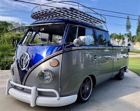 1963 VW t1 Double Cab. California Custom. : r/carporn