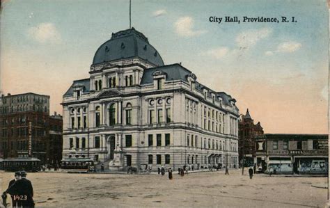 City Hall Providence, RI Postcard