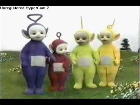 Teletubbies Holding Hands