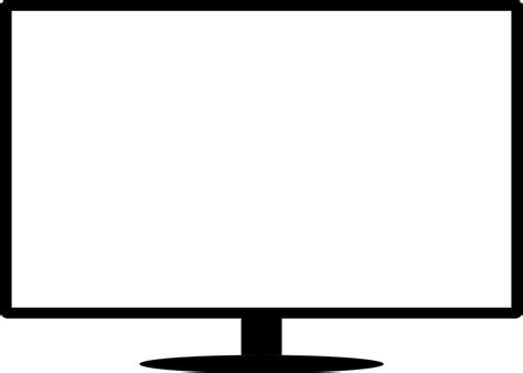 Blank modern tv screen template 25411146 Vector Art at Vecteezy