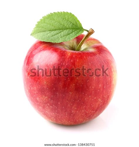 Red Apple Leaf Stock Photo (Edit Now) 138430751