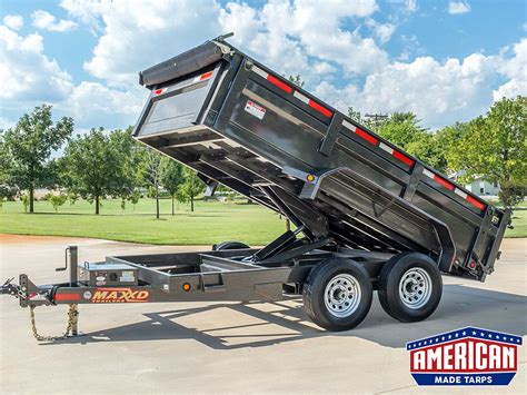 Dump Truck Tarps & Trailer Tarp Systems For Sale - American Made Dumpsters