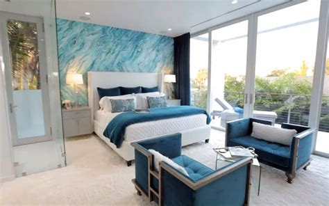 19 Teal Bedroom Ideas (Furniture & Decor Pictures) - Designing Idea