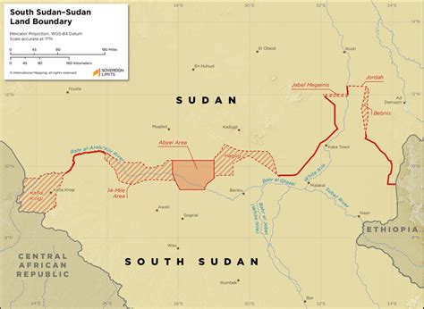 South Sudan–Sudan Land Boundary | Sovereign Limits