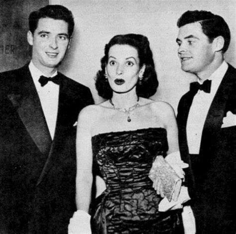 Maureen O'Hara and brothers James and Charles 1954 - Maureen O'Hara ...