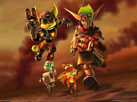 funkyrach01 Wallpaper: Jak and Daxter - Ratchet and Clank | Jak ...