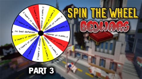 SPIN THE WHEEL OF BEDWARS BED DEFENSES FINALE! - YouTube