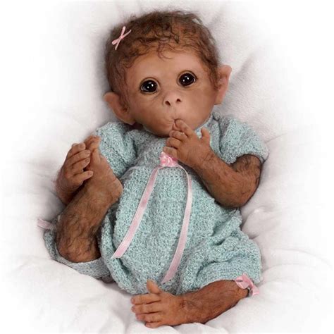 Ashton Drake “Clementine Needs A Cuddle” Baby Monkey Doll Review ...