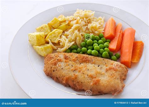 Hoki fish fillet dish stock image. Image of space, plate - 97984413