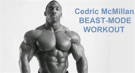 Muscle Palace: Cedric McMillan - Workout for Beast Size and Strength