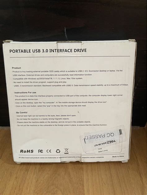 External CD DVD Drive USB 3.0 usb-c Portable CD DVD +/-RW Drive DVD/CD ...