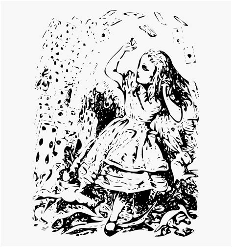 alice in wonderland clip art black and white 20 free Cliparts | Download images on Clipground 2024