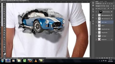 3D T-Shirt Design Tutorial design a good shirt look like real image came out from your body. 3d ...