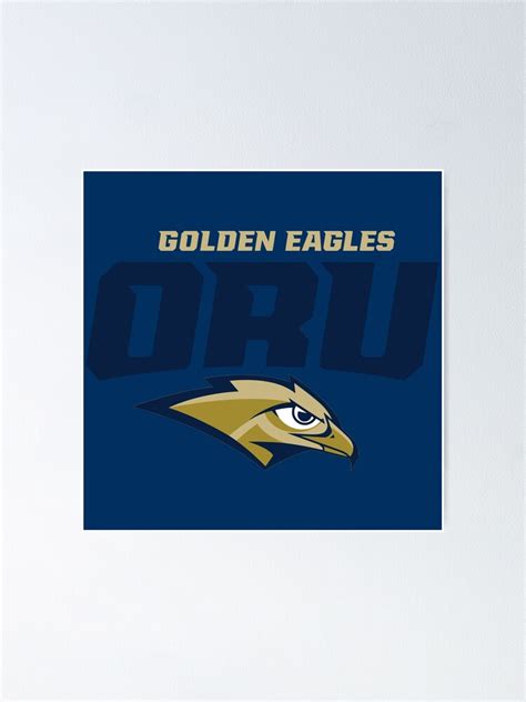 "Oral Roberts Golden Eagles" Poster for Sale by Youssef-shop | Redbubble