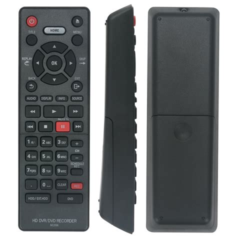 New NC266 Replaced Remote Control fit for Magnavox HD DVR DVD Recorder MDR865H/F7 MDR867H ...