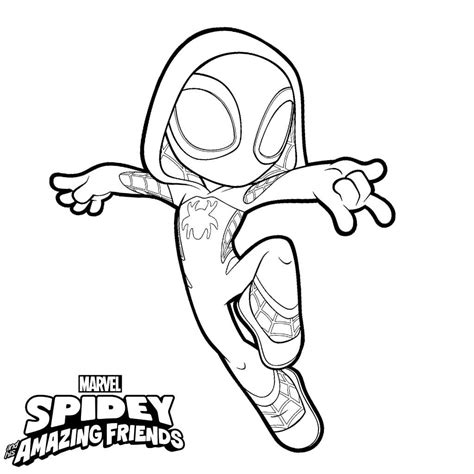 Spidey and His Amazing Friends coloring pages | WONDER DAY — Coloring pages for children and adults