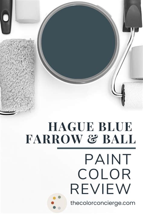 Farrow & Ball Hague Blue Color Review - Color Concierge