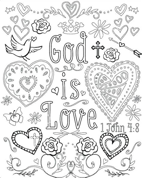 Religious Valentine Coloring Pages at GetDrawings | Free download