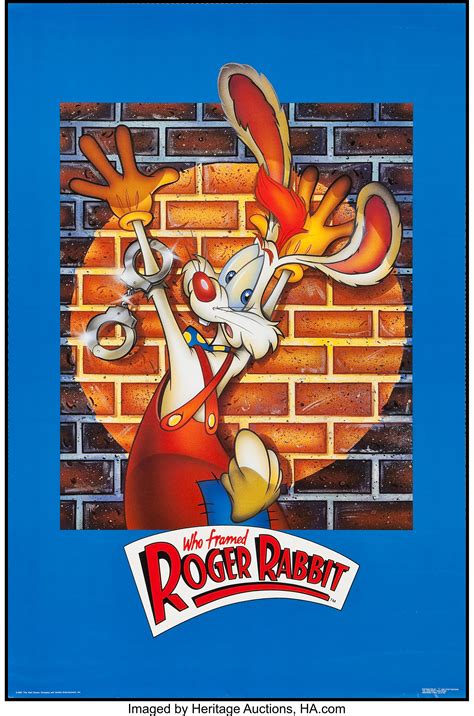 Who Framed Roger Rabbit (One Stop Posters, 1987). Commercial | Lot #54524 | Heritage Auctions