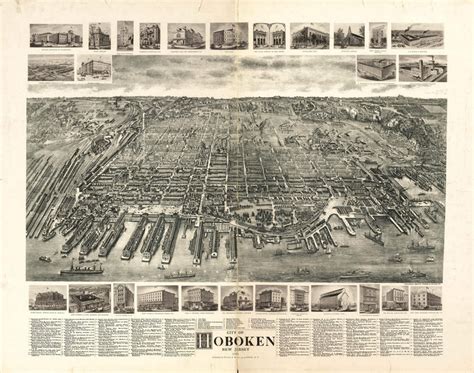 Historic Map - Hoboken, NJ - 1904 | World Maps Online