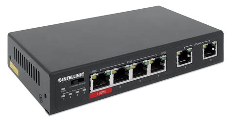 6-Port FE Switch w/ 4 PoE Ports (1 x High-Power PoE) (561686)