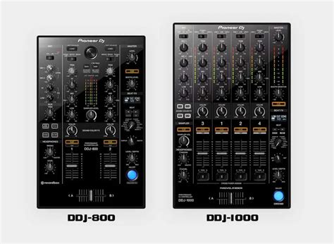 Pioneer DDJ-800 vs. DDJ-1000 (Direct Comparison!) - djgear2k