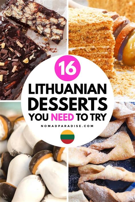 16 Most Popular and Traditional Lithuanian Desserts - Nomad Paradise