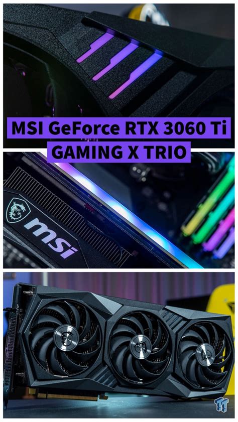 MSI GeForce RTX 3060 Ti GAMING X TRIO Review