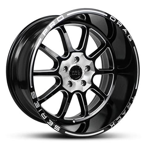 PRO DRAG TRACK SERIES BLACK MILLED SPOKE – Pro Drag Wheels | Official ...