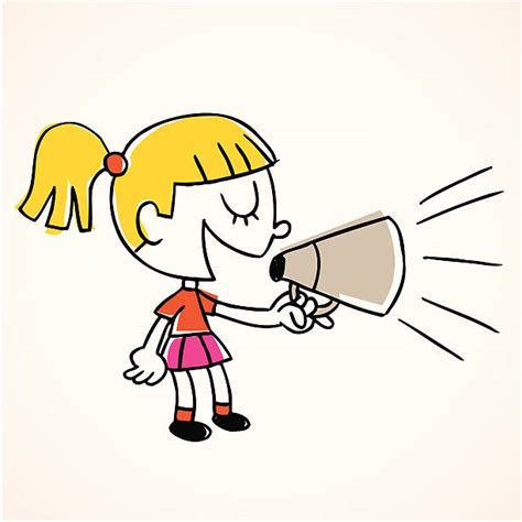 Best Kid Speaking With Megaphone Illustrations, Royalty-Free Vector Graphics & Clip Art - iStock