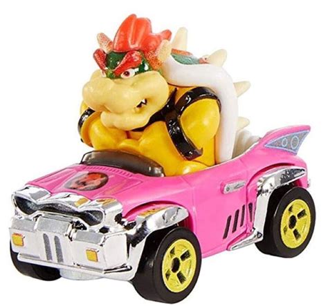 Hot Wheels Mario Kart Bowser Diecast Car [No Packaging] - Walmart.com ...