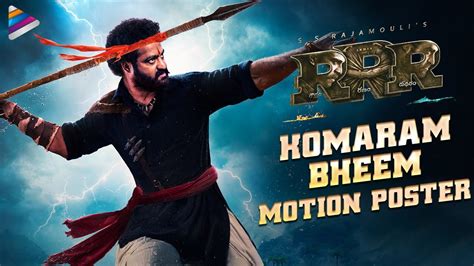 RRR Latest Motion Poster | NTR Komaram Bheem Motion Poster | Jr NTR ...