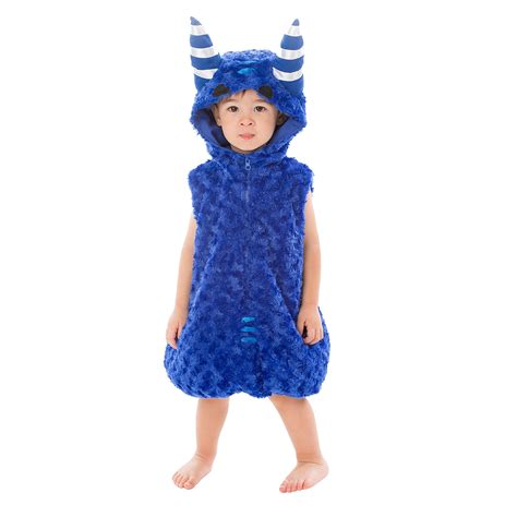 Buy ODDBODS Pogo Halloween Costume for Kids | Blue, One Piece | One Size, Small, 19" in Length ...