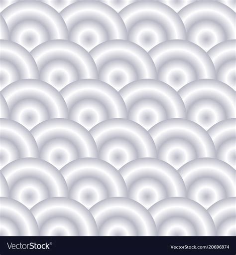 Round shape seamless pattern Royalty Free Vector Image