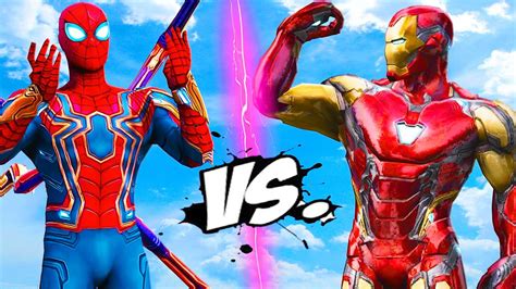 Ironman Vs Iron Spider