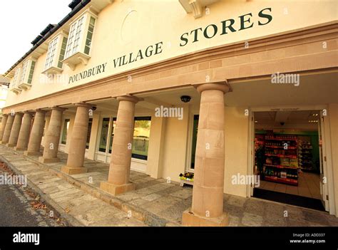 Village Stores at Poundbury Village in Dorset England UK Stock Photo - Alamy